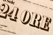 SOLE 24 ORE NEWSPAPER TALKS ABOUT US